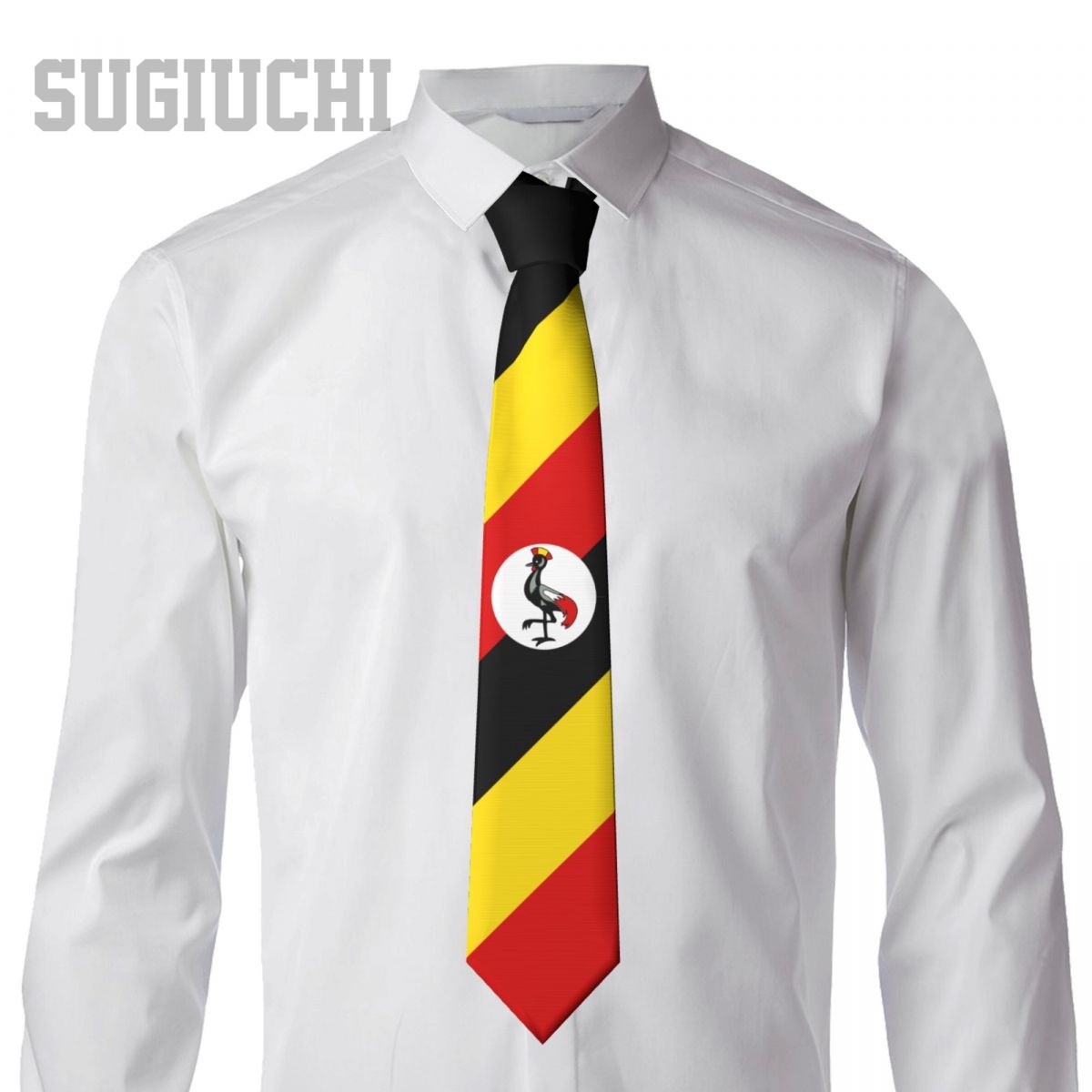 Lambang Bendera Uganda Dasi Le - Men Fashion Uganda ulasan dan harga