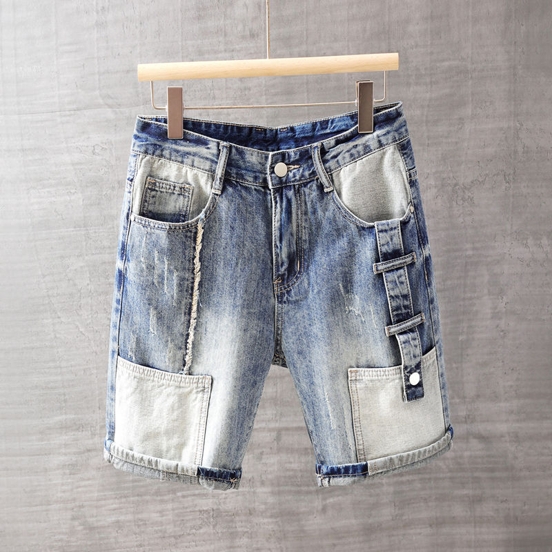 Celana Jeans Pendek Pria denga - Men Fashion Jeans ulasan dan harga