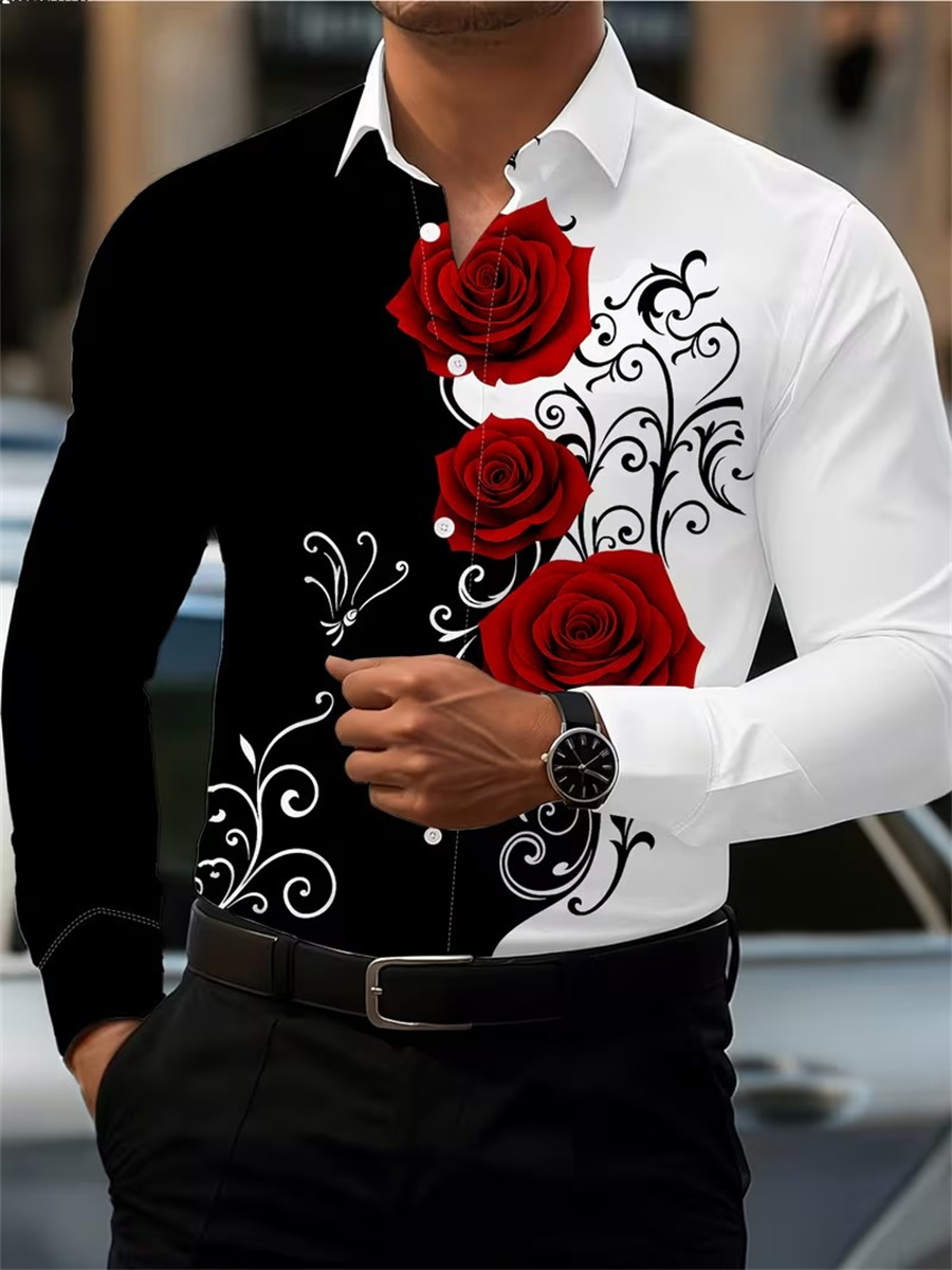 Kemeja Pria Lengan Panjang Mot - Fashion Mens Shirt ulasan dan harga