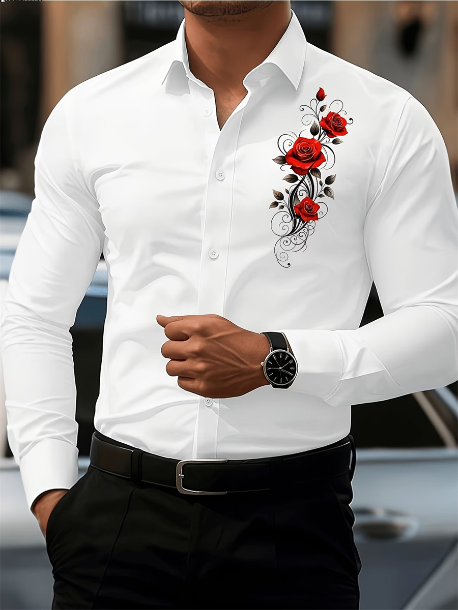 Kemeja Pria Lengan Panjang Mot - Fashion Mens Shirt ulasan dan harga