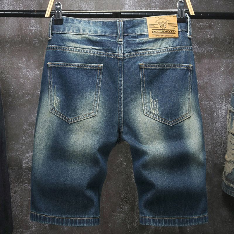 Celana pendek jeans pria berga - Men Fashion Jeans ulasan dan harga