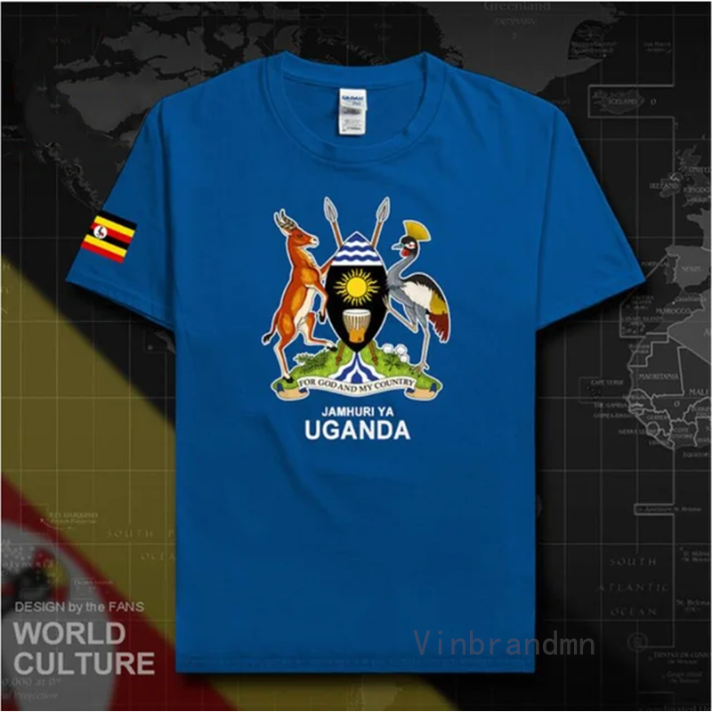 Uganda Uganda Uganda Kaus Pria - Men Fashion Uganda ulasan dan harga