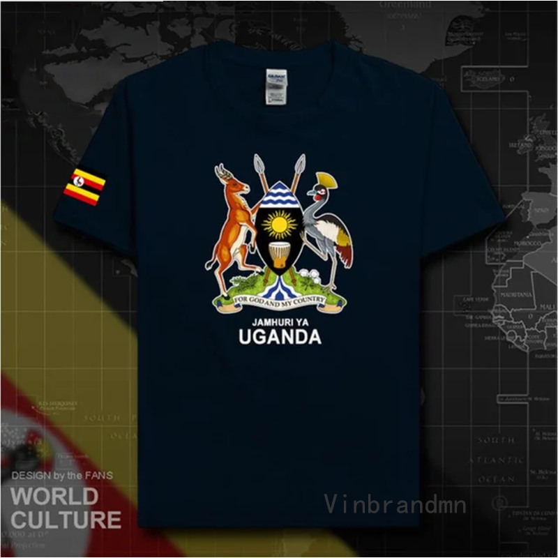 Uganda Uganda Uganda Kaus Pria - Men Fashion Uganda ulasan dan harga