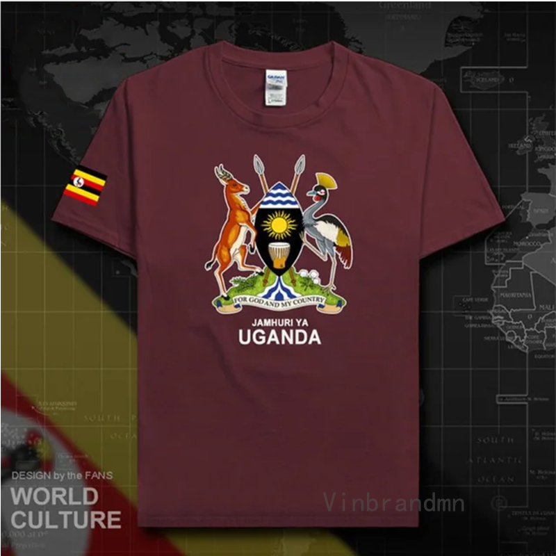 Uganda Uganda Uganda Kaus Pria - Men Fashion Uganda ulasan dan harga