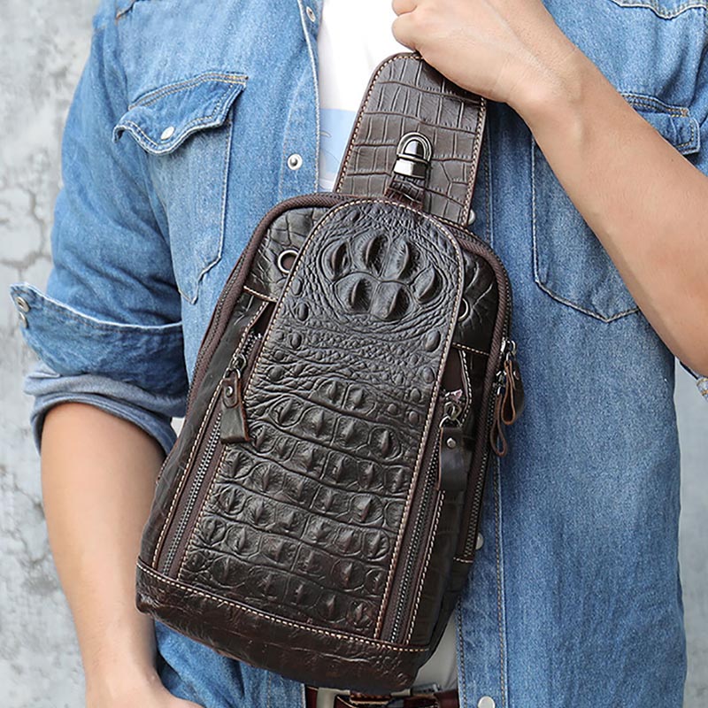 Luufan Tas Selempang Pria Kuli - Fashion Harness Men ulasan dan harga
