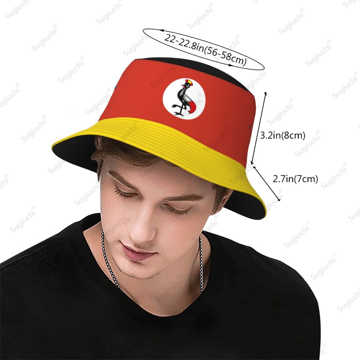 Topi Ember Pria Wanita Bendera - Men Fashion Uganda ulasan dan harga