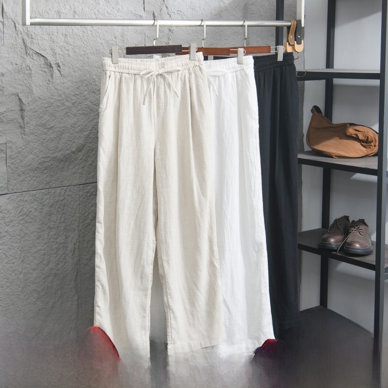 Celana Lurus Kasual Pria Campu - Men'S Fashion Garage ulasan dan harga