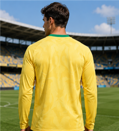 Kaos Sepak Bola Lengan Panjang - Fashion Mens Shirt ulasan dan harga