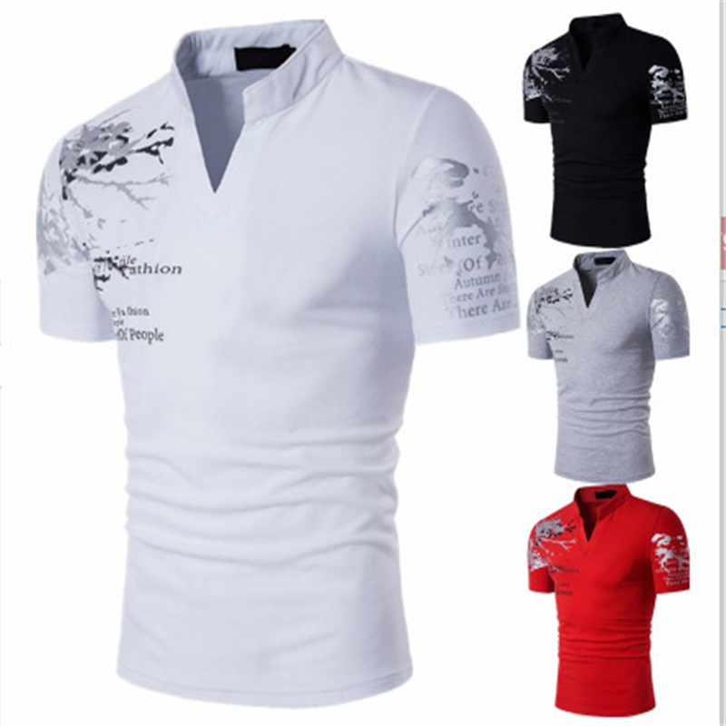 Kemeja Polo Kasual Musim Panas - Mens Fashion Dress Shirts ulasan dan harga